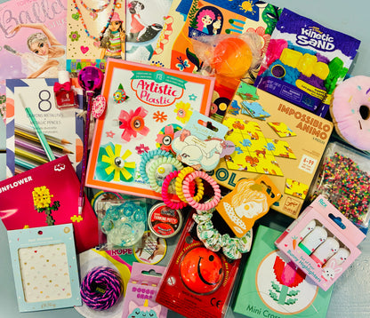 Ferdig pakkekalender, Jente 7-9 år - FORHÅNDSBESTILL - sendes uke 39