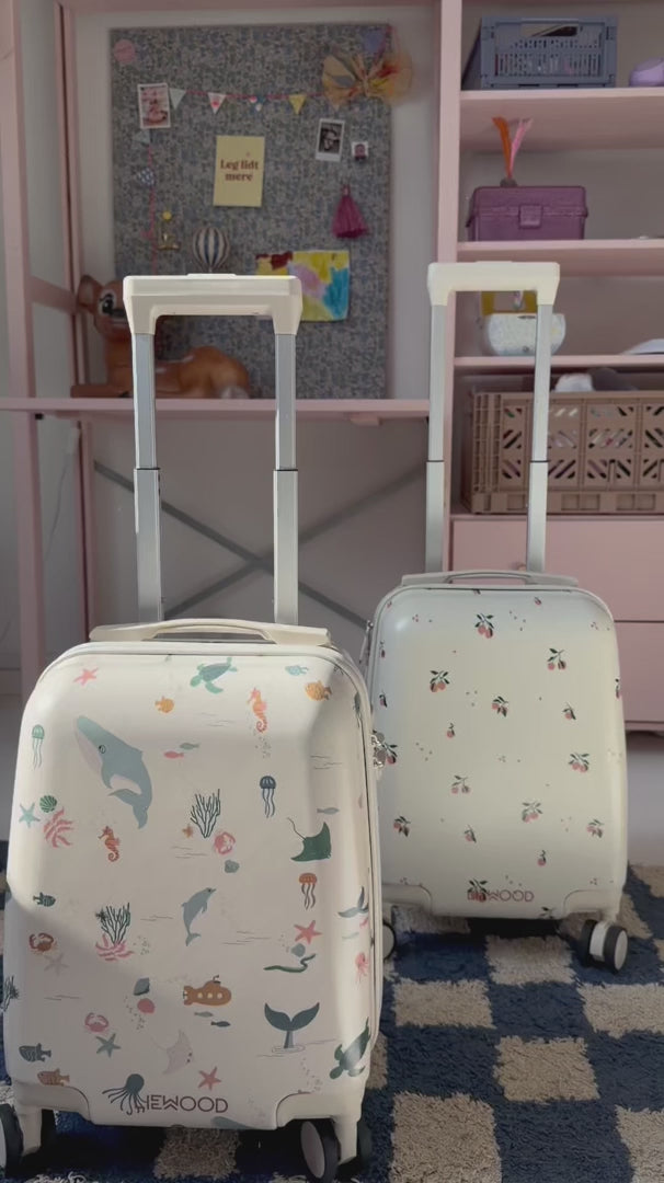 Liewood Norelle Hardcase Koffert, Peach/Sea shell