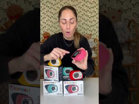 Kidycam barnekamera, 32 GB, vanntett - Blå