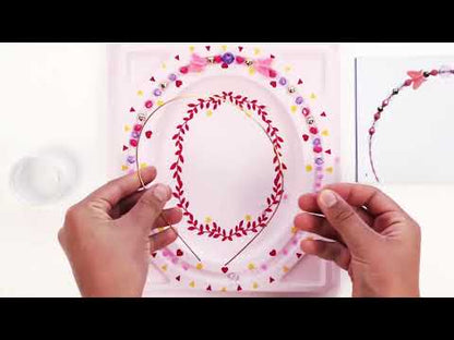 Djeco kreativ eske, vakre hårbøyler