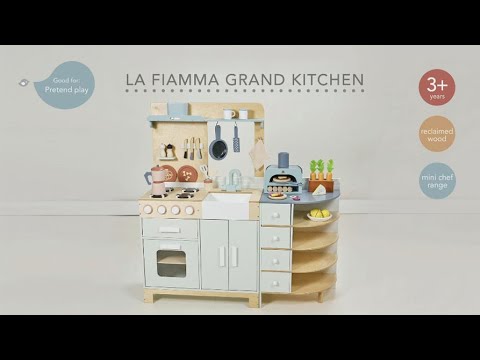 Tender Leaf, Lekekjøkken i tre, Mega - La Fiamma