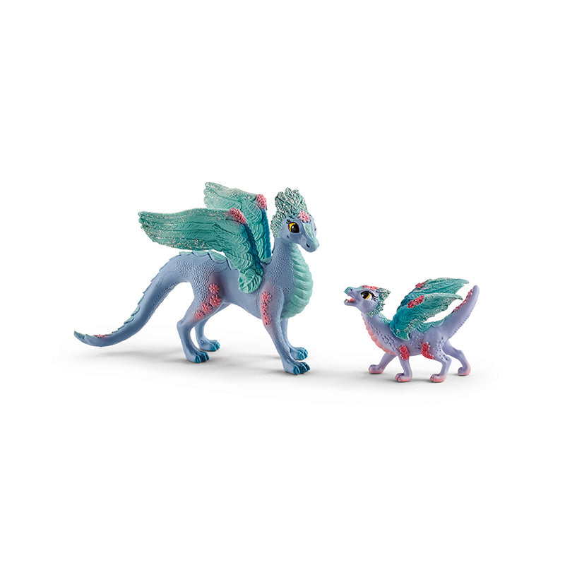 Schleich Blomsterdragemor og unge