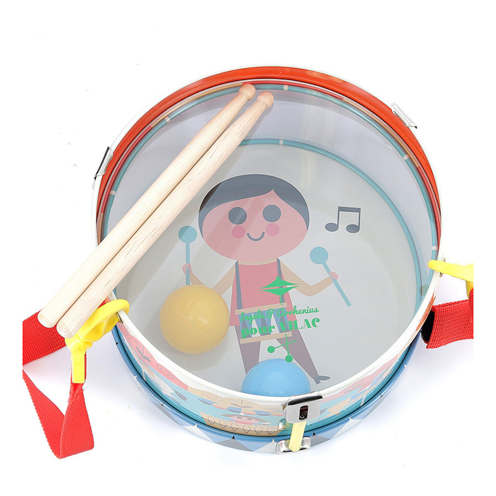 Vilac tromme i metall, Ingela Arrhenius