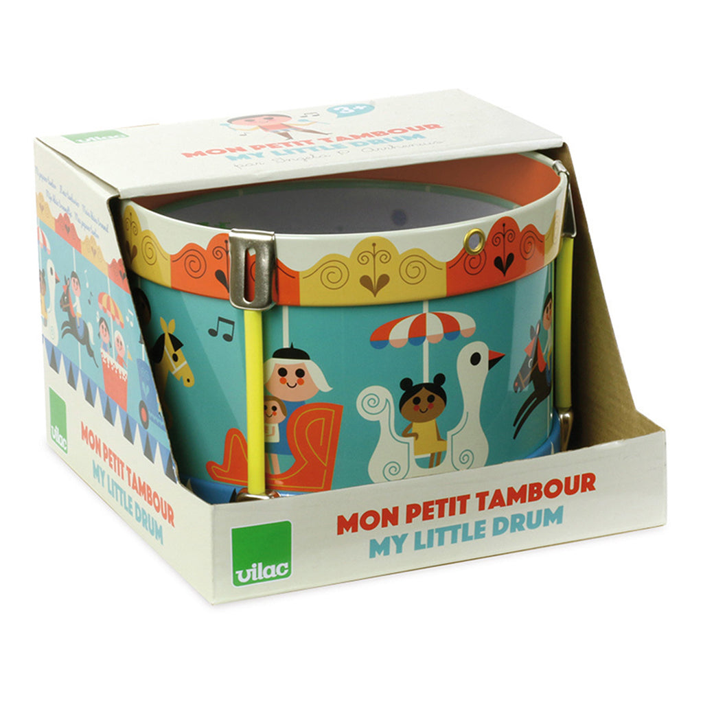 Vilac tromme i metall, Ingela Arrhenius