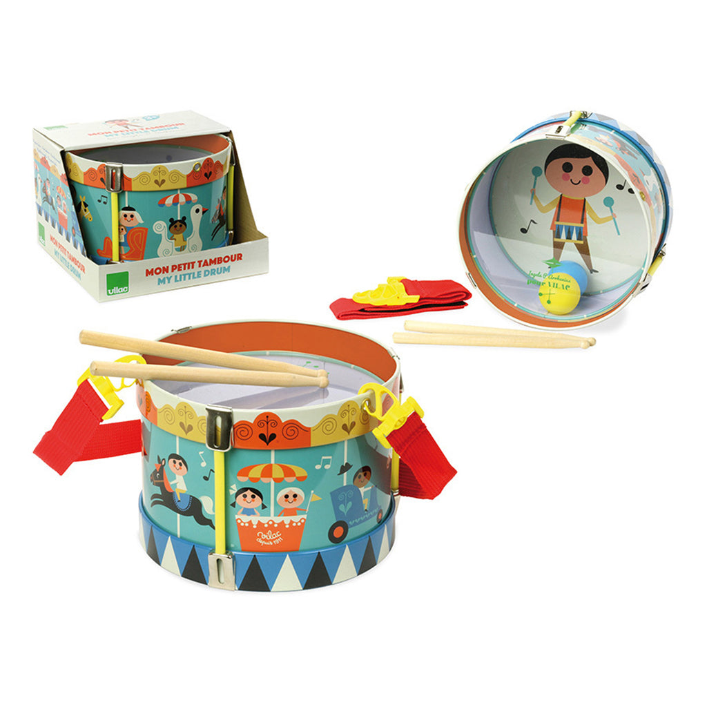 Vilac tromme i metall, Ingela Arrhenius