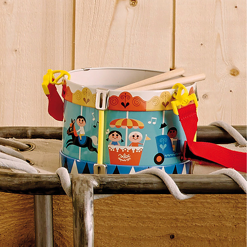 Vilac tromme i metall, Ingela Arrhenius