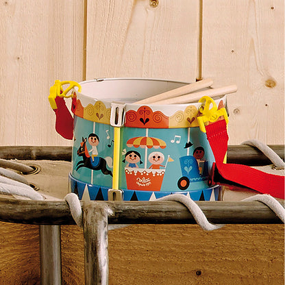 Vilac tromme i metall, Ingela Arrhenius