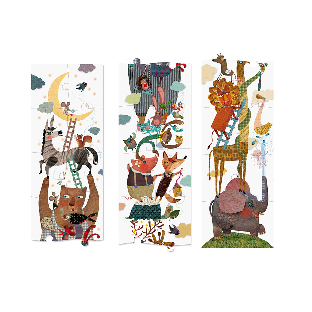 Londji puslespill, Up to the moon - 24 biter