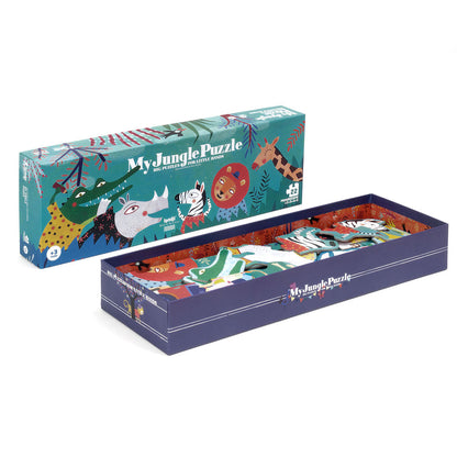 Londji puslespill, My jungle, 140 cm - 22 brikker