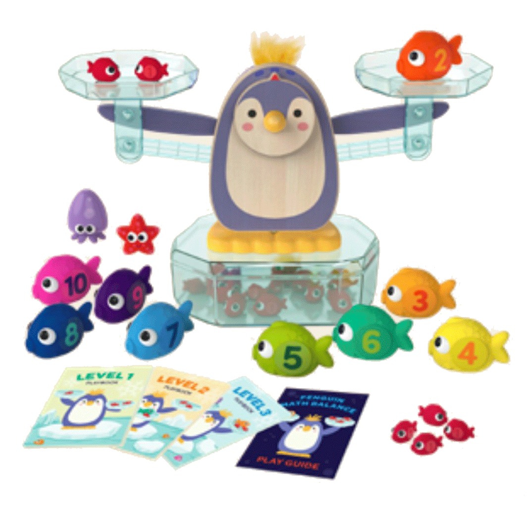 Battat Pingvin, Vekt - Matematikk med Fisk