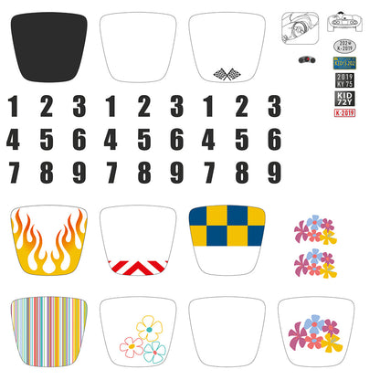 Kidycar fjernstyrt bil, Green