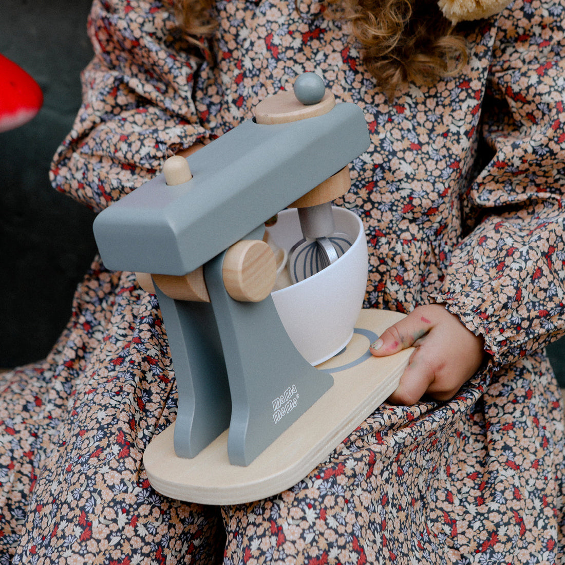 MaMaMeMo kjøkkenmaskin med redskaper - Emerald green