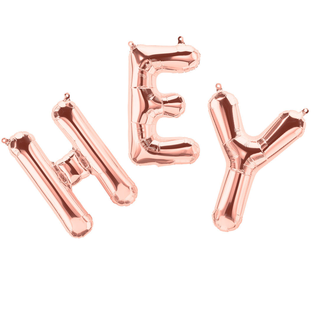 Northstar Balloons, folieballong rose gold bokstav - minus Æ, Ø, Å