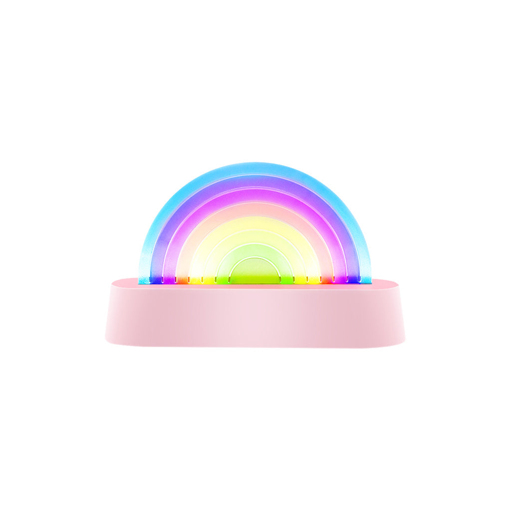 Lalarma Dancing Rainbow Lamp, Rose