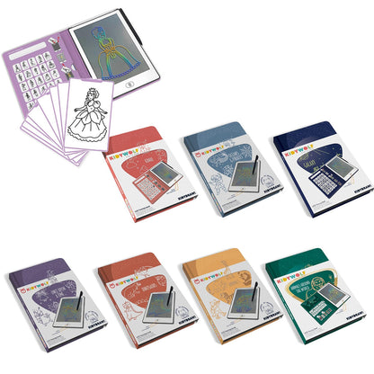 KidyDraw mini tegnetavle med LCD-skjerm, Princess