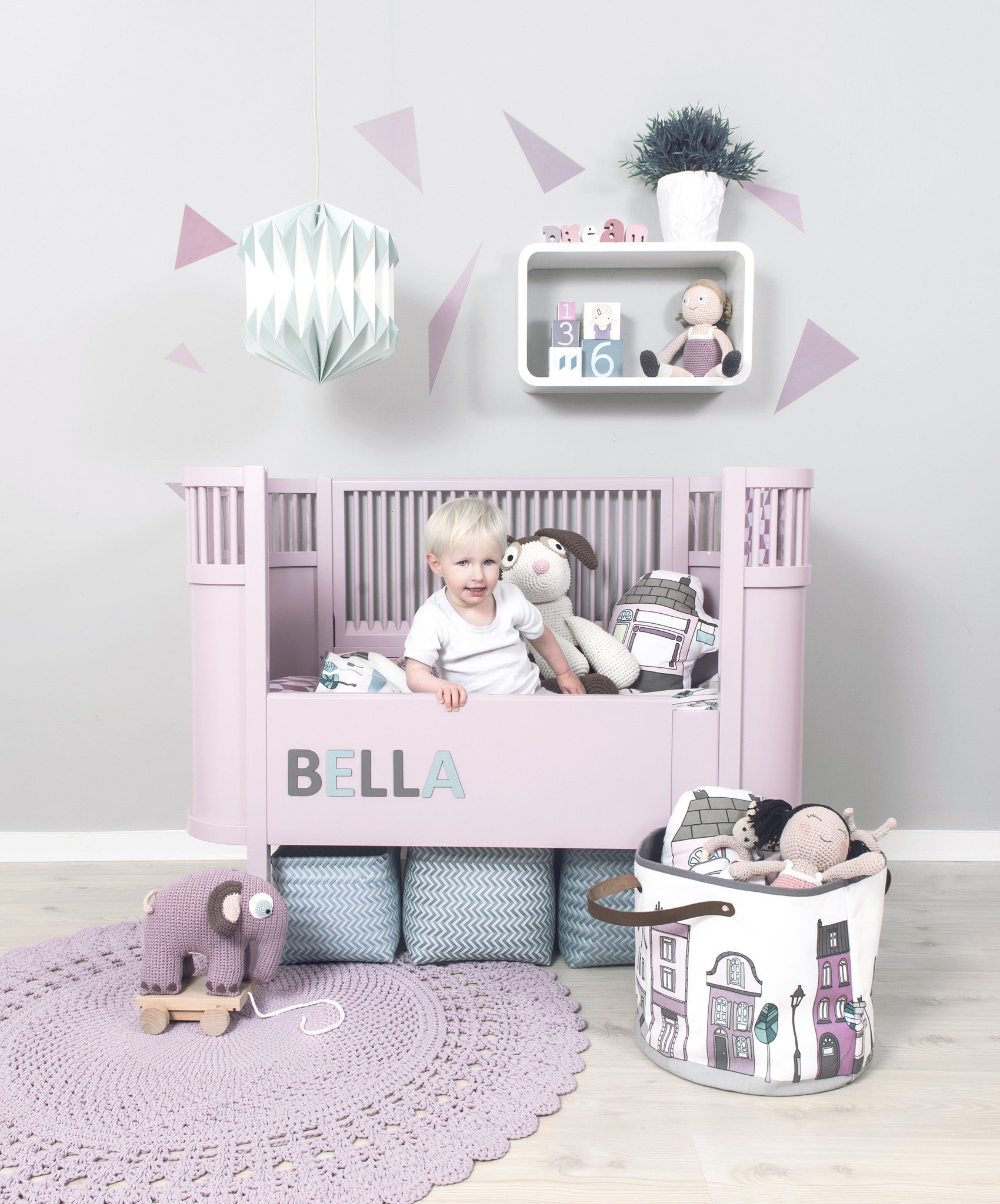 Sebra junior strekklaken, økologisk - hvit