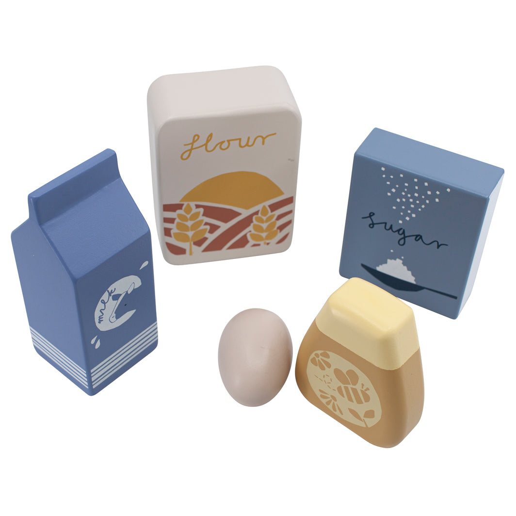 Sebra lekemat i tre, Dagligvarer