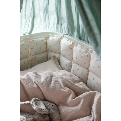 Sebra sengekant, kapok, Sophora Leaves - Beige