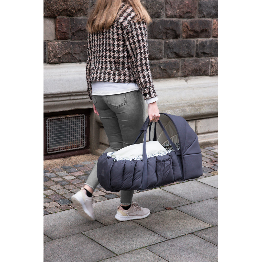 Sebra Barnevogn for 3-i-1 Babynest, Blue olive