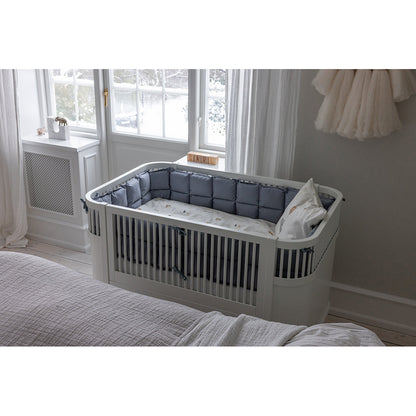 Sebra sengerand, kapok – Dusty blue