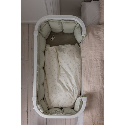 Sebra babyseng, Bedside Crib – Classic white