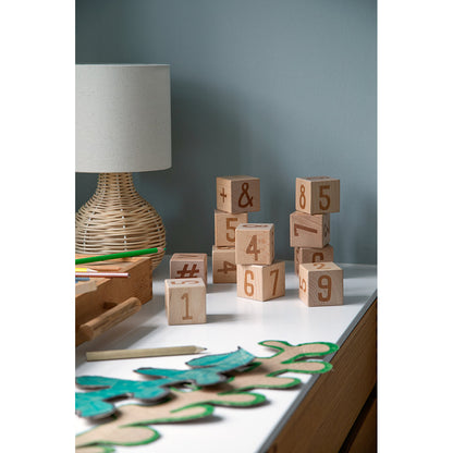 Sebra trekubber, 12 stk. - Tallklosser