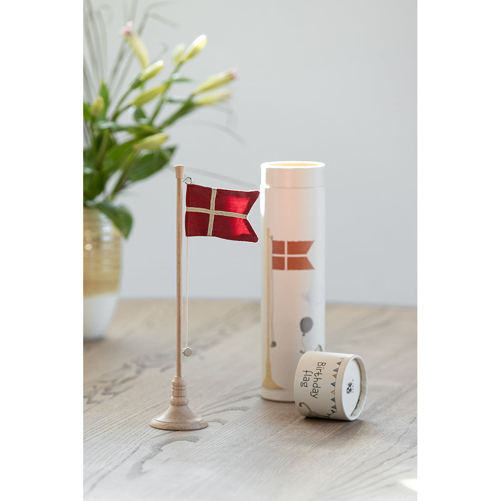 Sebra bursdagsbordflagg, tre