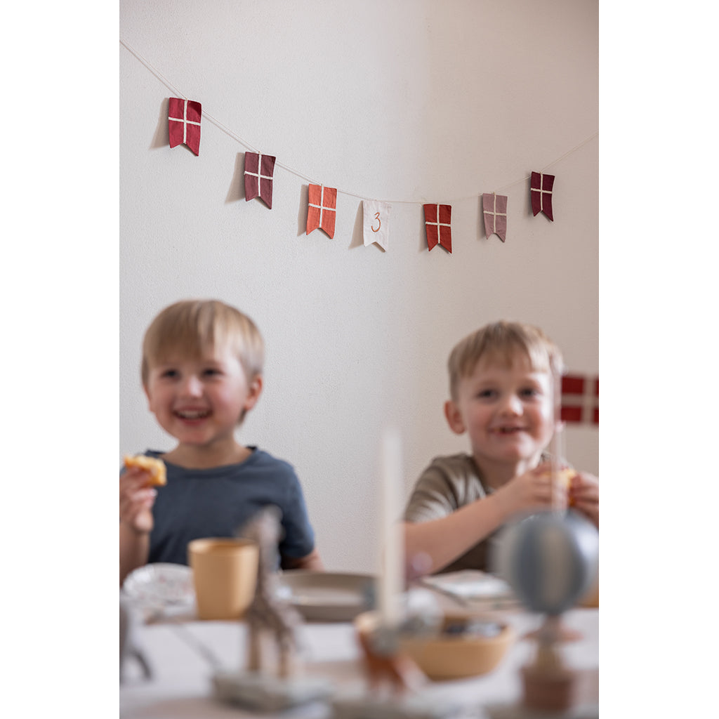 Sebra Flaggirlander, Bursdagslenke med tall 0-9