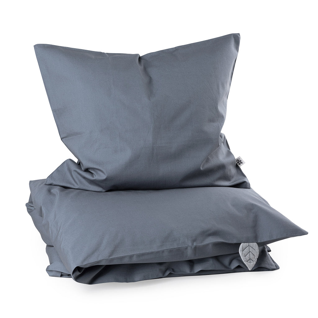 Sebra babysengetøy, økologisk - Forest Lake Blue