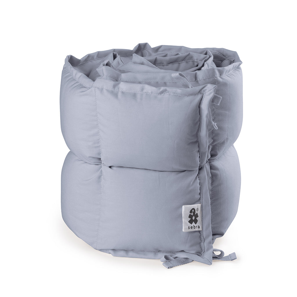Sebra Sengerand, kapok, halv længde - Dusty blue