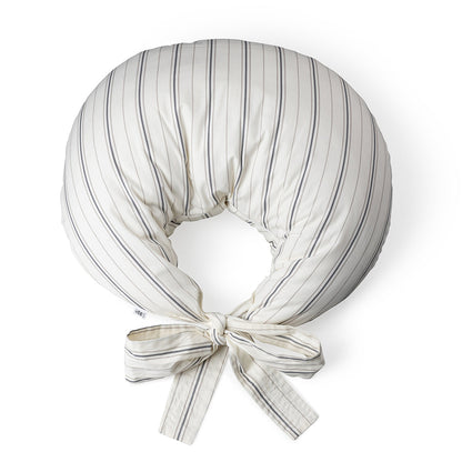 Sebra Ammepude, økologisk bomuld - Cream stripe