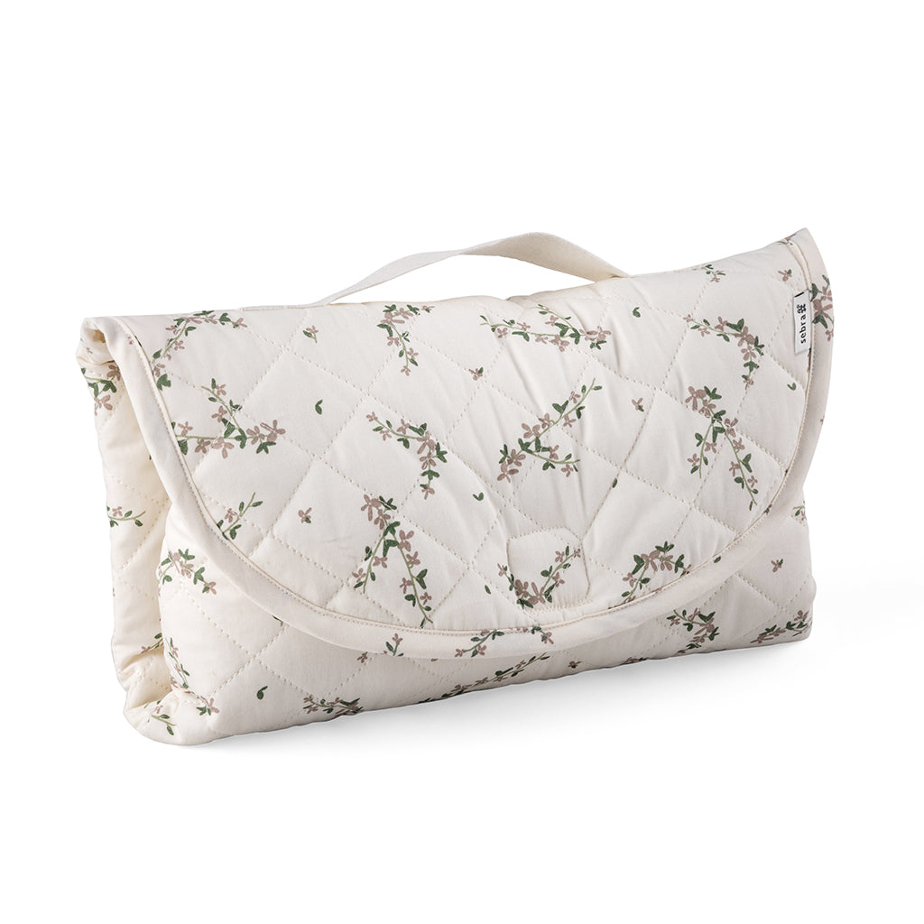 Sebra pusleunderlag On-the-go - Powder blossom