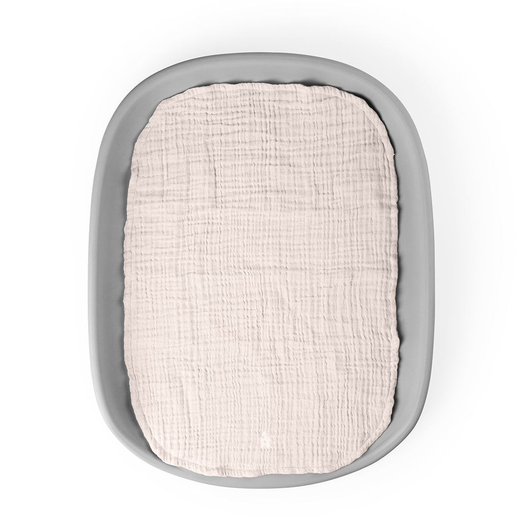 Sebra Stelleunderlag 6-lag, 2 stk. - Muslin rose