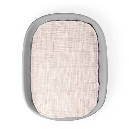 Sebra Stelleunderlag 6-lag, 2 stk. - Muslin rose