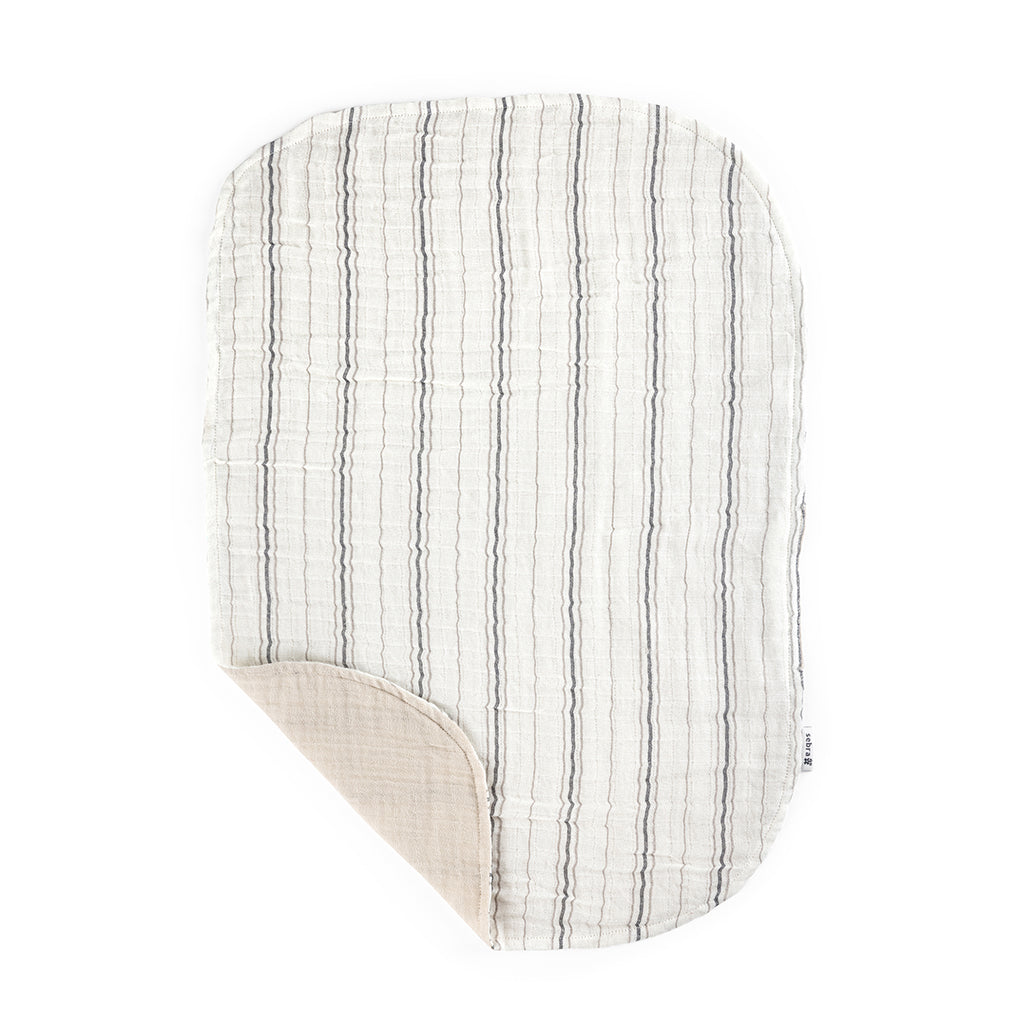 Sebra pusleunderlag 6-lag, 2 stk. - Cream Stripe