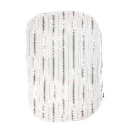 Sebra pusleunderlag 6-lag, 2 stk. - Cream Stripe