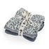Sebra Stofbleer, 3 stk. - Blue olive, Forest lake blue