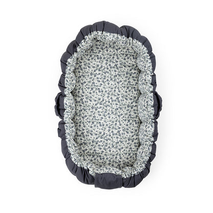 Sebra 3-i-1 Babynest - Blue Olive