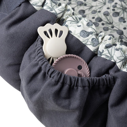 Sebra 3-i-1 Babynest - Blue Olive