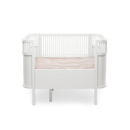 Sebra Seng Baby &amp; Junior - klassisk hvid