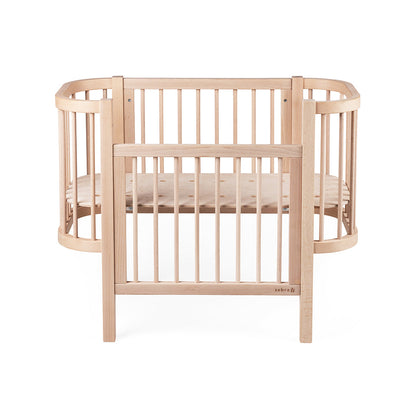 Sebra babyseng, Bedside Crib - Wooden Edition