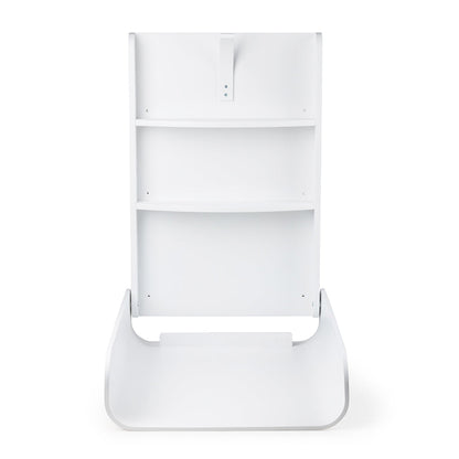 Sebra Vegghengt stellebord i tre, Classic white