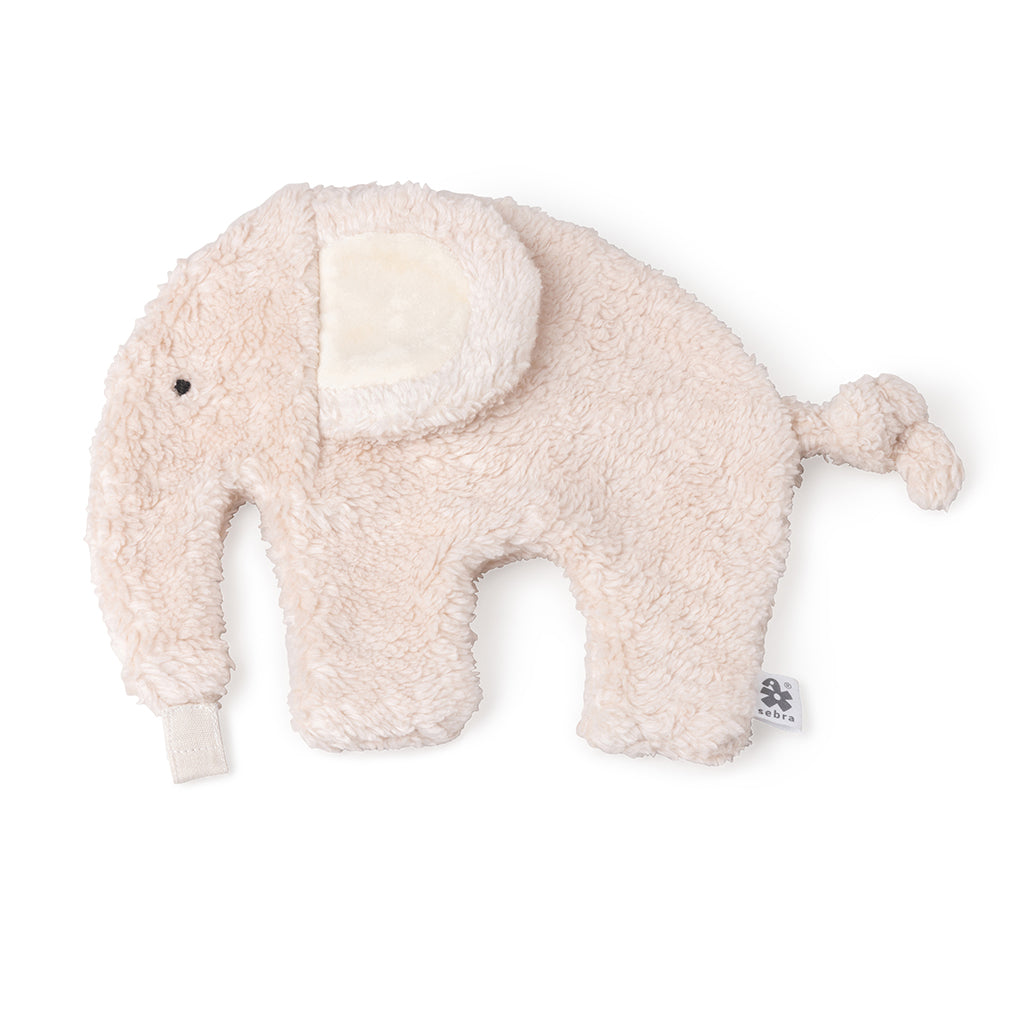 Sebra Koseklut og Smokkholder - Rosa elefant