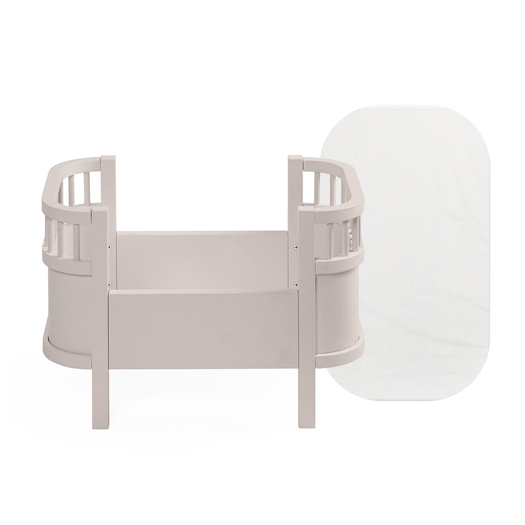 Sebra dukkesengen + madrass, Birchbark Rose