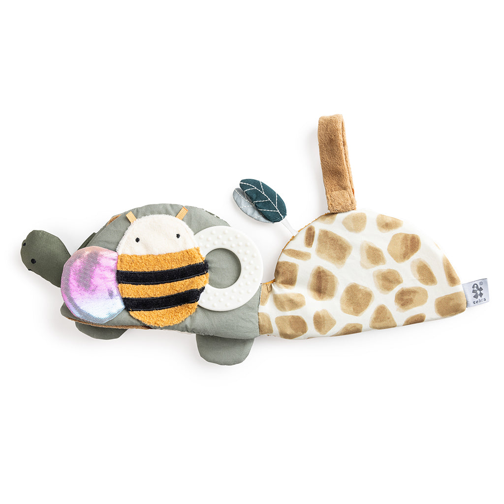 Sebra Stoff-aktivitetsbok, skilpadden Turbo