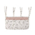 Sebra organizer m 3 lommer. GOTS - Powder blossom