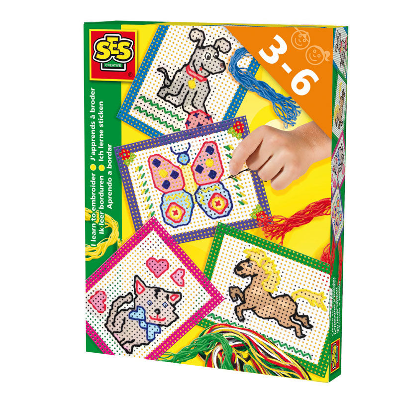 Jeg lærer å brodere, sysett til de minste