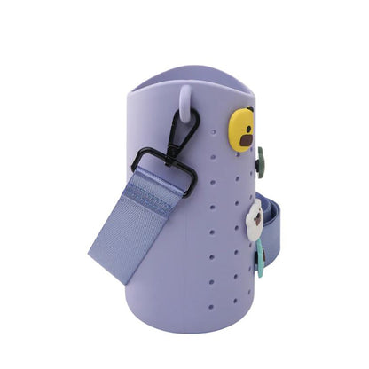 Asobu Sling silikon reimveske til drikkeflaske, Purple
