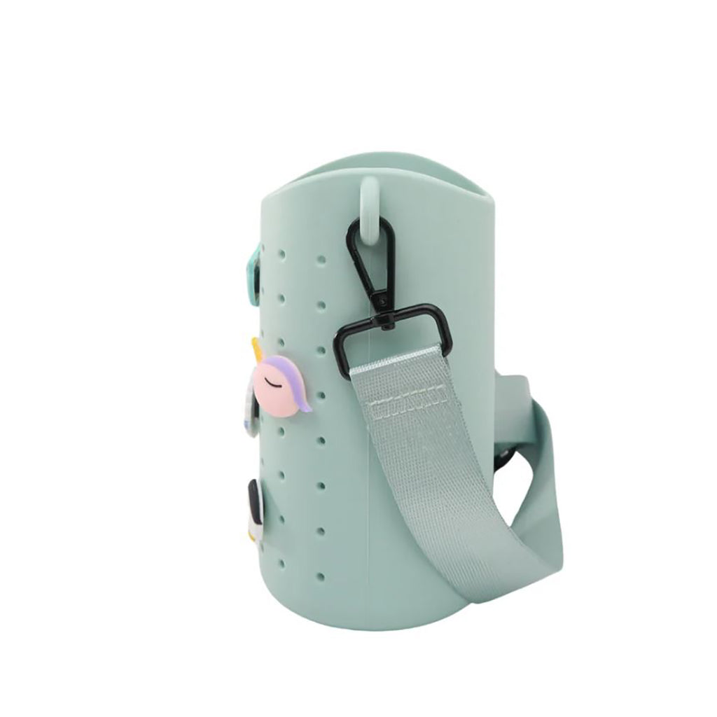 Asobu Sling silikonstroppveske for drikkeflaske, Green