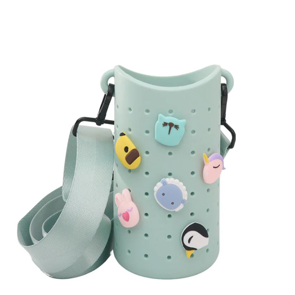 Asobu Sling silikonstroppveske for drikkeflaske, Green